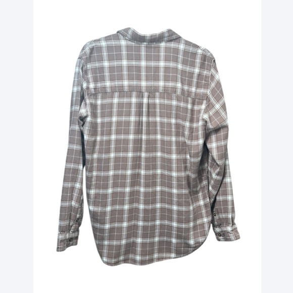 Abercrombie & Fitch Mauve Pink Flannel Shirt – Size L - Picture 2 of 6